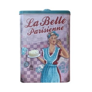 LA BELLE PARISIENNE Barattolo Quadro - 15*15*23