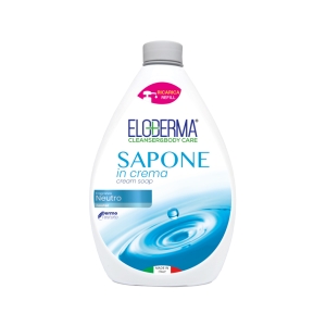 ELODERMA Sapone in Crema Neutro - Ricarica 1 lt