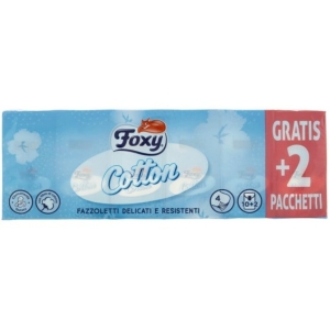 FOXY Fazzoletti Cotton 10+2