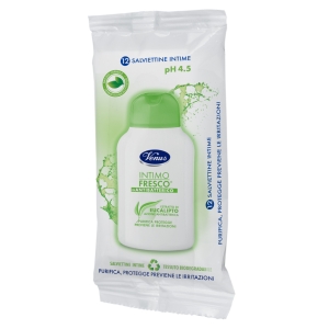 VENUS salviette intime fresche con antibatterico x12