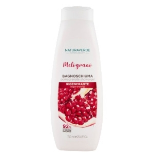 NATURAVERDE bagnoschiuma rigenerante melograno - 750ml