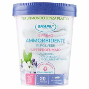 SMAPIU' ammorbidente in polvere ipoallergenico - 400gr