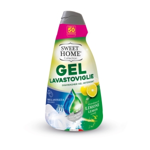 SWEET HOME Gel Lavastoviglie al Limone - 1 lt