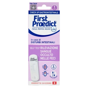 FIRST PRAEDICT Test Rilevazione Sangue Occulto Nelle Feci