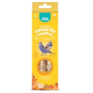 BEST FRIEND Stick per Cocorite ed Esotici - 2pz