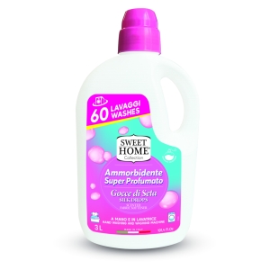 SWEET HOME Ammorbidente Super Profumato Gocce di Seta - 3lt