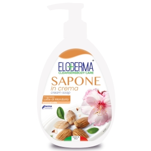 ELODERMA Sapone in Crema Latte di Mandorla - 1lt