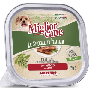 MIGLIOR CANE Specialità Italiane Polpettone con Manzo - 150gr