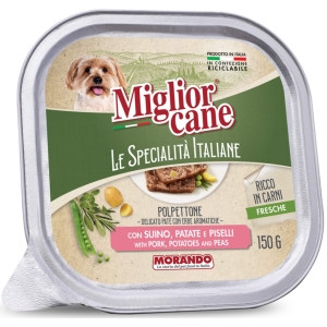 MIGLIOR CANE Specialità Italiane Polpettone con Suino, Patate e Piselli - 150gr