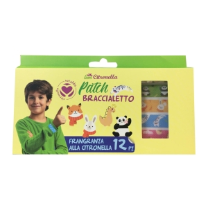 LINEA CITRONELLA Patch Braccialetto - 12pz