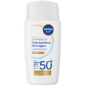 NIVEA SUN Fluido Quotidiano Ultra Leggero Medium SPF50+ 40ml