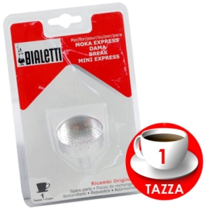 BIALETTI Filtro ad Imbuto 1 Tazza