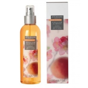 ATKINSONS Peach Flowers English Garden Acqua Profumata per il corpo- 200ml