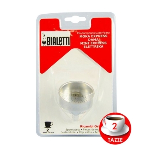 BIALETTI Filtro ad Imbuto 2 Tazze