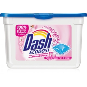 DASH Ecodosi con Ammorbidente Petali di Rosa e Fiori di Ciliegio - 21pz