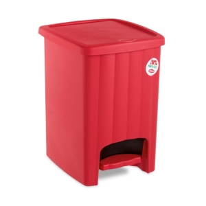 STEFANPLAST Pattumiera a Pedale Margherita Colori Assortiti - 20lt
