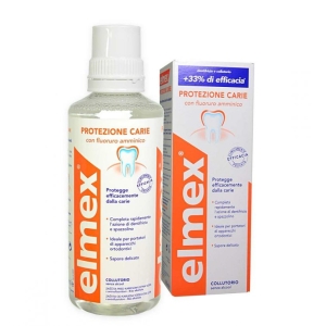 ELMEX Collutorio Classico Protezione Carie con Fluoro Amminico - 400ml