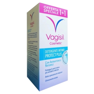VAGISIL Detergente Intimo Protect Plus con Antibatterico Naturale - 250ml