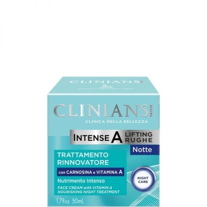 CLINIANS Azione Anti-età Intense A Effetto Lifting Rughe con Retinolo Notte - 50ml