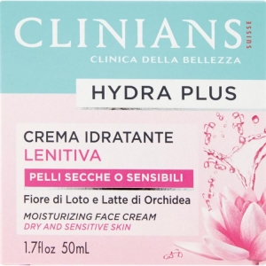 CLINIANS Hydra Sensitive Crema Idratante Lenitiva Pelli Sensibili 50 Ml