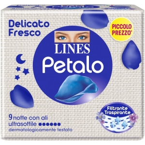 LINES Petalo Blu Notte con Ali - 10pz