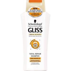 TESTANERA Gliss Hair Repair con Cheratina Liquida Shampoo Seta Fluida Gloss per Capelli Spenti e Sciupati - 250ml