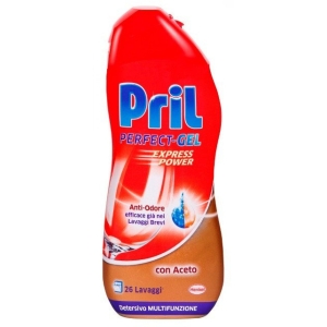 PRIL Ultra Brillante Perfect-Gel Stoviglie Brillanti e Senza Odori con Aceto - 600ml