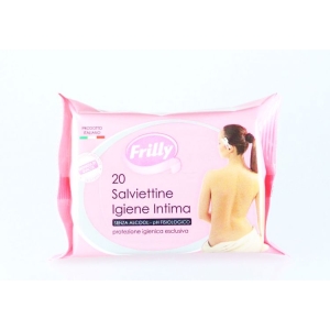 FRILLY Salviettine Igiene Intima Senza Alcool pH Fisiologico - 20pz