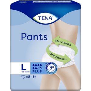 TENA LADY Pants Plus Mutandine Assorbenti Misura Large - 8pz