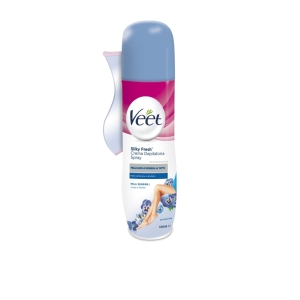 VEET Crema Depilatoria Spray per Pelli Sensibili - 150ml