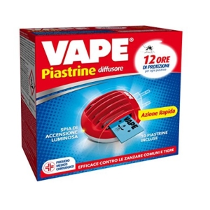 VAPE Elettroemanatore Spina + 10 piastrine