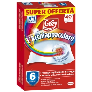 GREY Acchiappacolore 40 Fogli