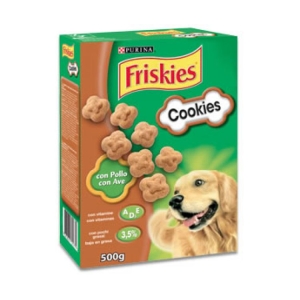 FRISKIES Cookies con Pollo e vigtamine A E D - 500g