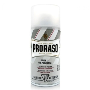 PRORASO Schiuma da Barba Pelli Sensibili Anti Irritazione con Tè Verde e Avena - 50ml