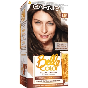 GARNIER Belle Color Colorazione Permantente Senza Ammoniaca 4,03 Castano Luce