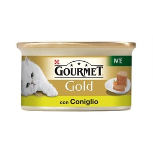 GOURMET Gold Patè con Coniglio in Salsa - 85gr