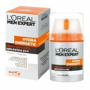 L'OREAL Men Expert Hydra Energetic Crema Anti-fatica Lunga Durata Idratante 24h