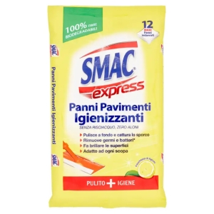 SMAC Panni Pavimenti Express Pavimenti Igienizzanti - 12pz