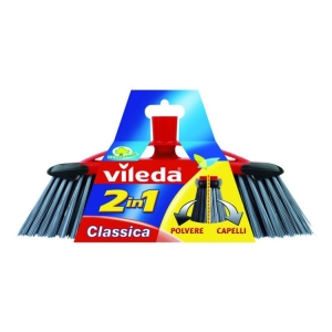 VILEDA Scopa 2in1 Classica Interni