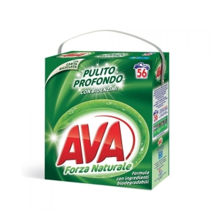 AVA Forza Naturale Pulito Profondo Detersivo in Polvere - 56 misurini