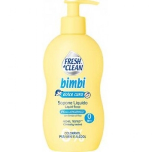 FRESH & CLEAN Sapone Liquido Bimbi con Amido di Riso - 200ml