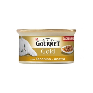 GOURMET Gold Dadini con Tacchino e Anatra in Salsa - 85gr