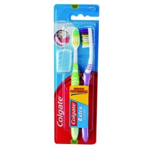 COLGATE Spazzolino Extra Clean - 2pz