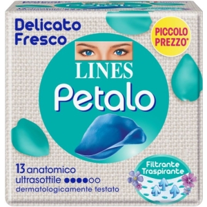 LINES Idea Petalo Blu Anatomico - 16pz