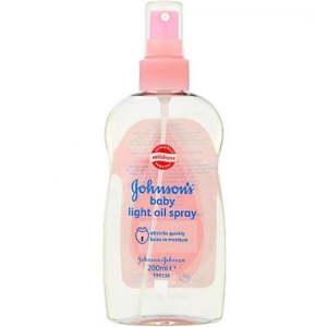 JOHNSON'S Baby Olio Light Spray Idratante Naturale Morbidezza - 150ml