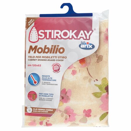 Stirokay Mobilio Telo per mobiletti stiro 120 x 63 cm