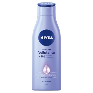 NIVEA Body Crema Fluida Velutante Corpo con Burro di Karitè per Pelli Secche - 250ml