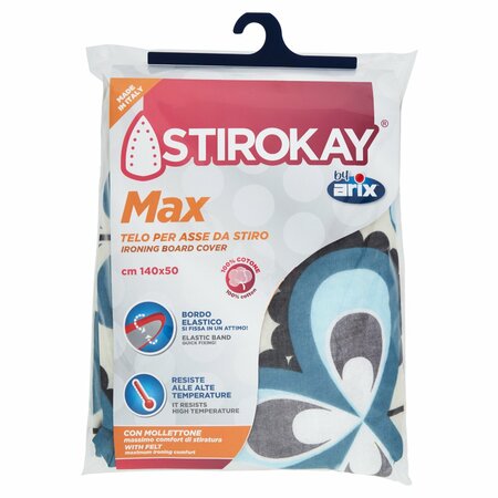 Stirokay Max Telo per asse da stiro 140 x 50 cm