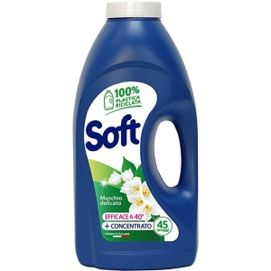 SOFT Muschio Bianco Detersivo Liquido per Lavatrice - 2,5lt