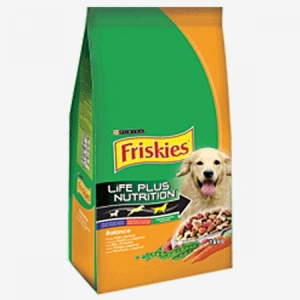 FRISKIES Balance Life Plus Nutrition 100%Completo con Carne e Verdure - 1,5kg